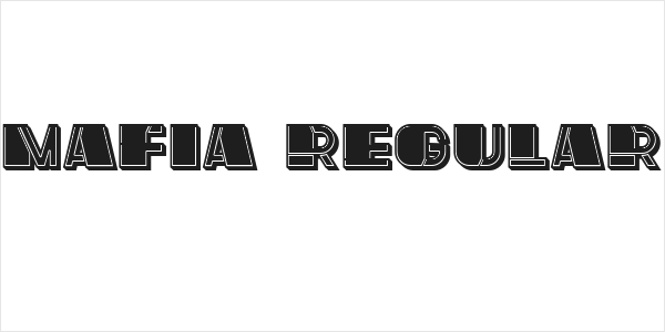 Mafia Regular Logo