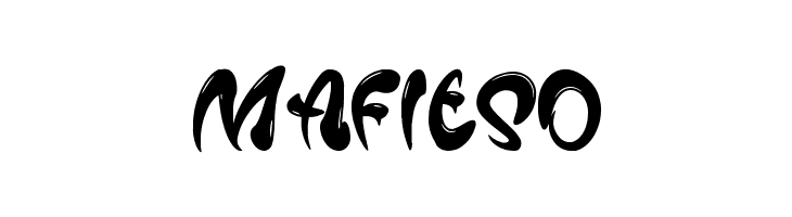 Mafieso  フリーフォントのダウンロード