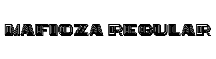 Mafioza Regular Font