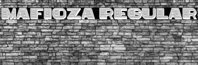 Mafioza Regular Font examples