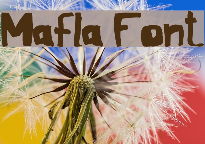 Mafla Font examples