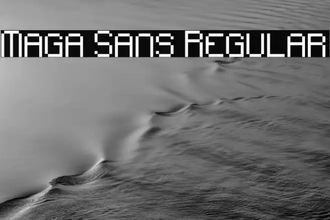 Maga Sans Regular Example 2