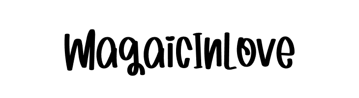Magaic In Love  Скачать бесплатные шрифты