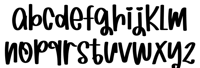 Magaic In Love Font LOWERCASE