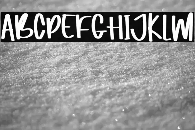 Magaic In Love Font examples