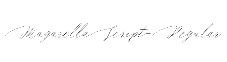 MagarellaScript-Regular  नि: शुल्क फ़ॉन्ट्स डाउनलोड