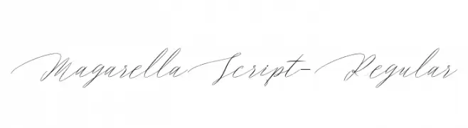 MagarellaScript-Regular 