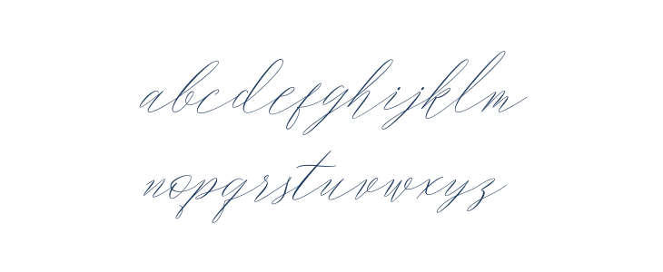 MagarellaScript-Regular Lowercase