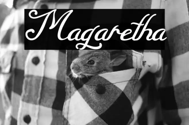 Magaretha Font examples