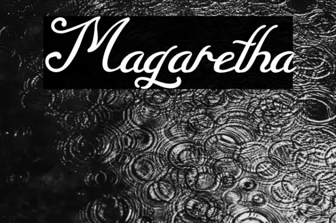 Magaretha Font examples