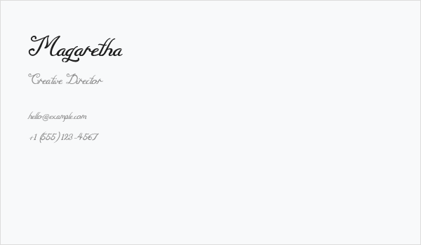 Magaretha Business Card