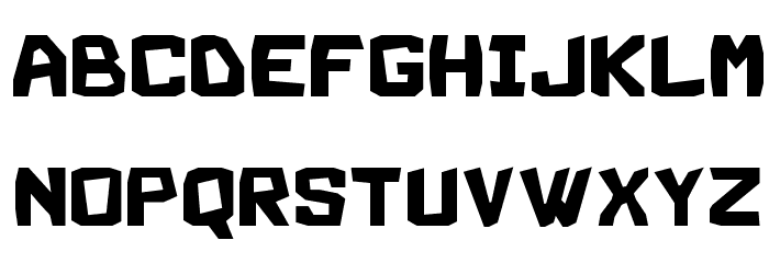 Magario Font LOWERCASE