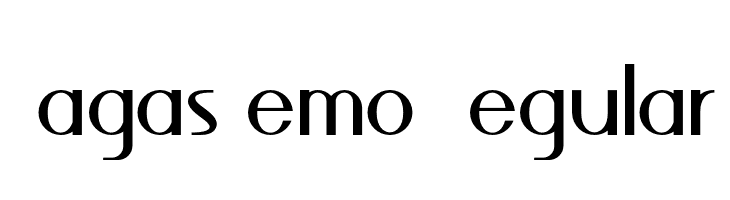 MagasDemo-Regular  font caratteri gratis