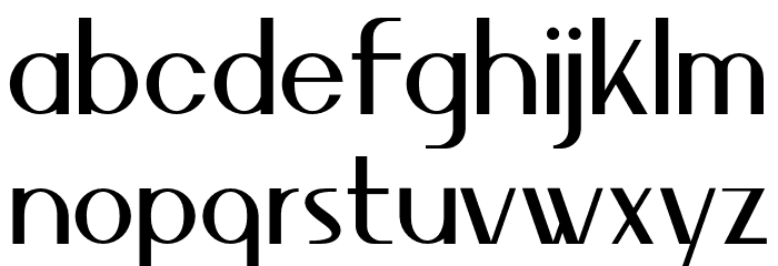 MagasDemo-Regular Font LOWERCASE