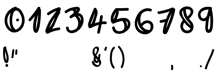 Magaya Awesome Font OTHER CHARS