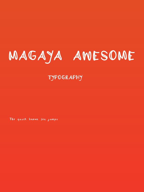 Magaya Awesome Poster