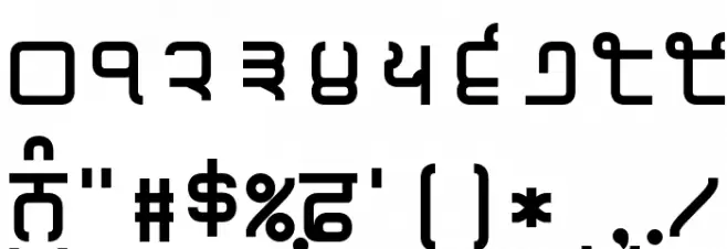 Magaz Bold Font Alte caractere