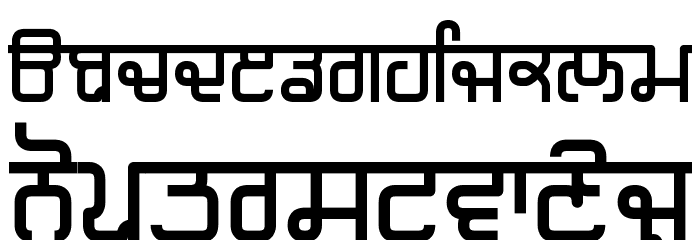 Magaz Bold Font LOWERCASE
