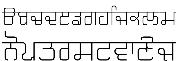 Magaz Light Font LOWERCASE