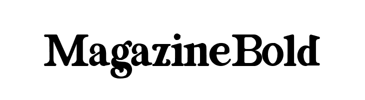 Magazine Bold  font caratteri gratis