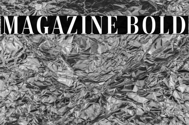 Magazine Bold Example 3