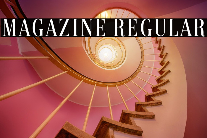 Magazine Regular Example 1