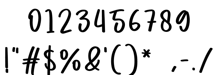 Magazine Font OTHER CHARS