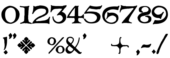 Magda Font OTHER CHARS