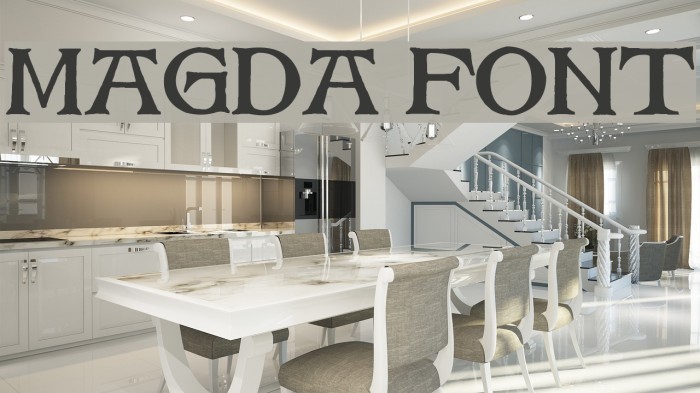 Magda Font examples