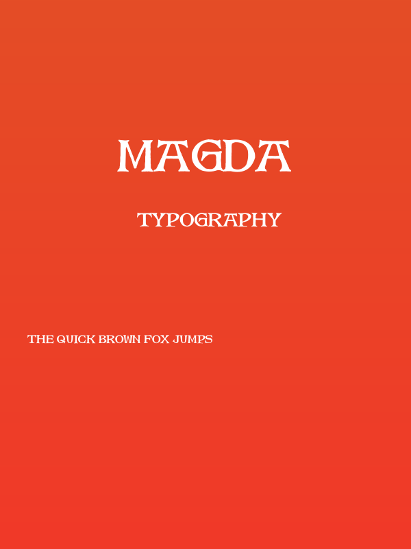 Magda Poster