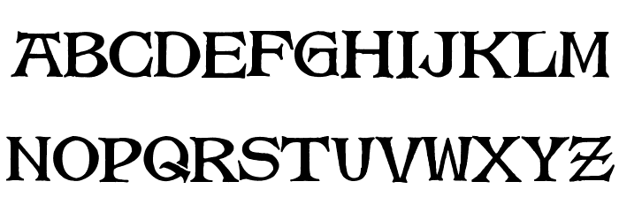 Magda Font LOWERCASE