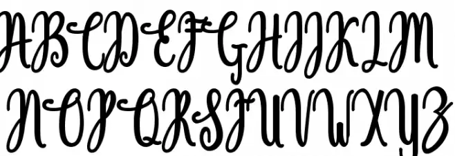 Magdalen Free Schriftart Groß