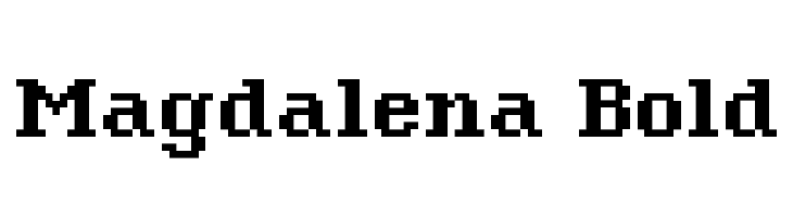 Magdalena Bold Font