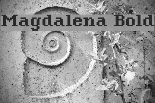 Magdalena Bold Example 3