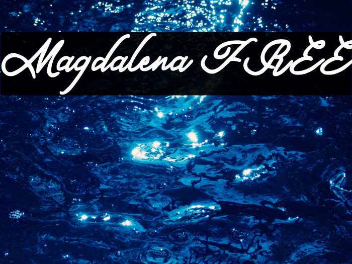 Magdalena FREE Example 2