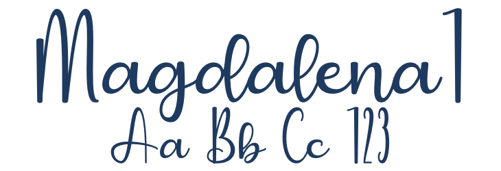 Magdalena1 Font Preview
