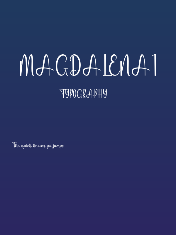 Magdalena1 Poster