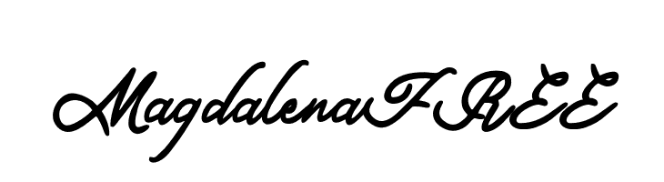 MagdalenaFREE  免费字体下载