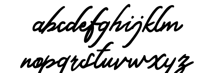 MagdalenaFREE Font LOWERCASE