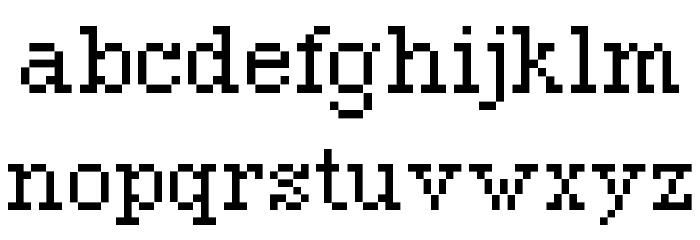 Magdalena Font LOWERCASE