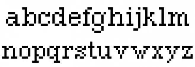 Magdalena Schriftart Kleinbuchstaben