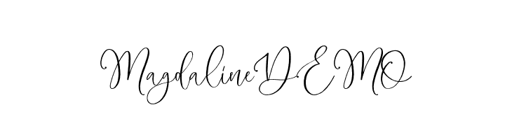 MagdalineDEMO  font caratteri gratis