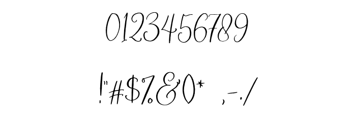 MagdalineDEMO Font OTHER CHARS