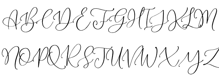 MagdalineDEMO Font UPPERCASE