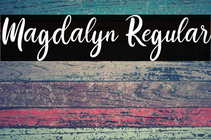 Magdalyn Regular Example 2