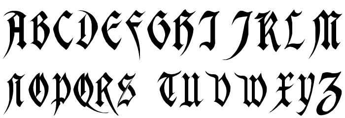 Magdelena Regular Font LOWERCASE