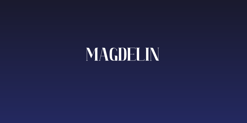 Magdelin Social Header