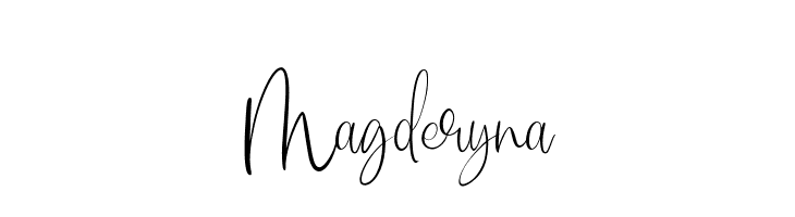 Magderyna  Frei Schriftart Herunterladen