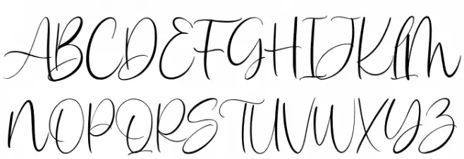 Magderyna Font UPPERCASE
