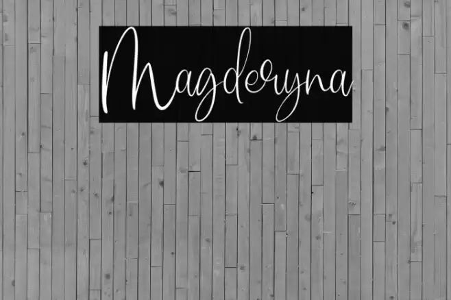 Magderyna Font examples